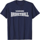 Westside Warriors Basketball Warp HS T-Shirt - T-Shirt | Navy