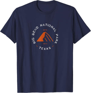 Big Bend National Park Graphic T-Shirt - T-Shirt | Navy