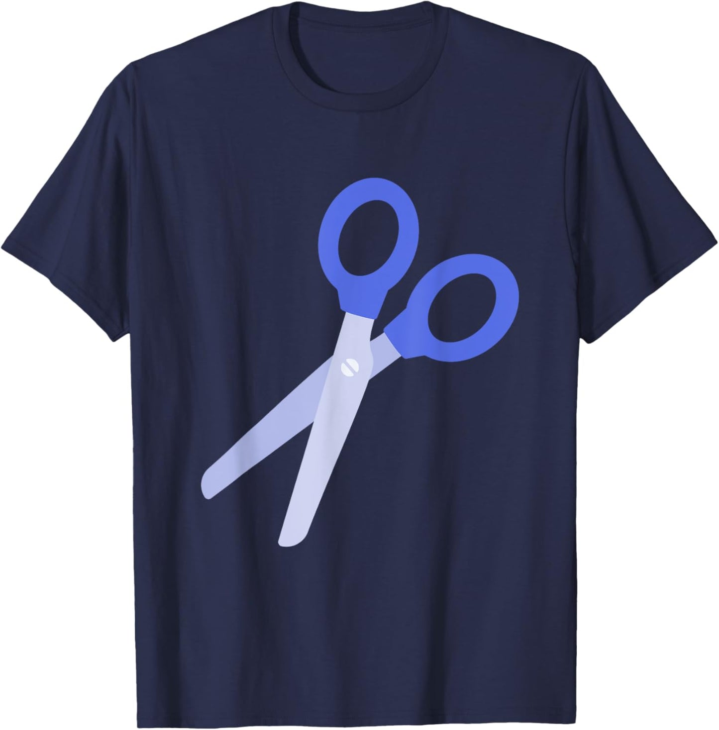 Rock Paper Scissors Costume Group Matching T-Shirt - T-Shirt | Navy