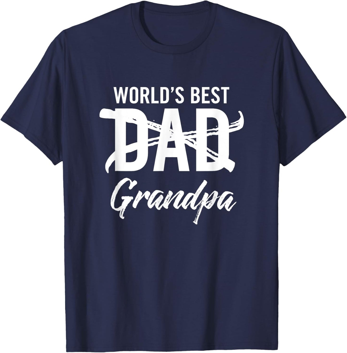 Pregnancy Announcement for Grandparents T-Shirt - T-Shirt | Navy