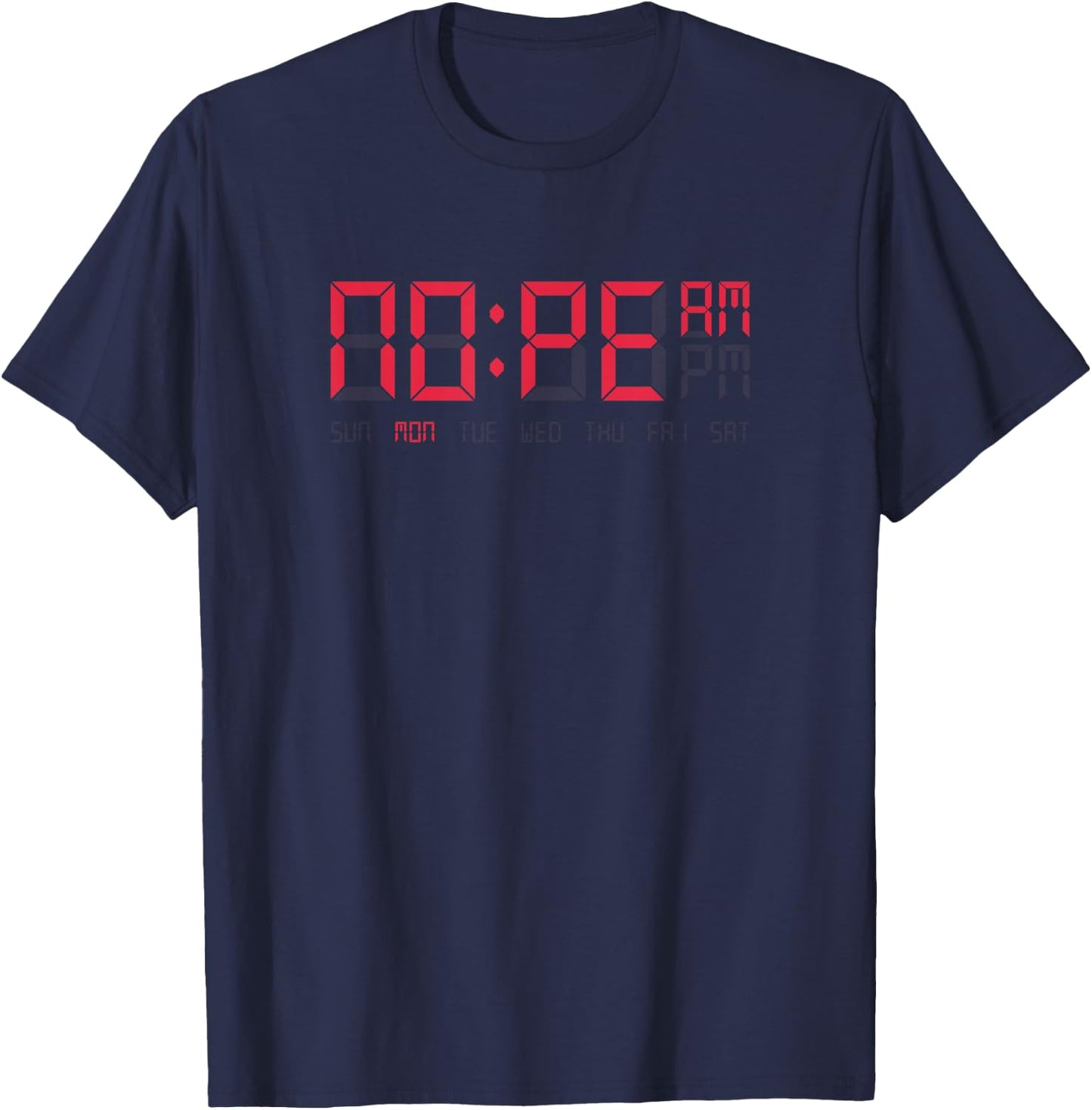 Nope O'Clock Funny Procrastinator Lazy Person Gift T-Shirt - T-Shirt | Navy