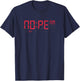 Nope O'Clock Funny Procrastinator Lazy Person Gift T-Shirt - T-Shirt | Navy
