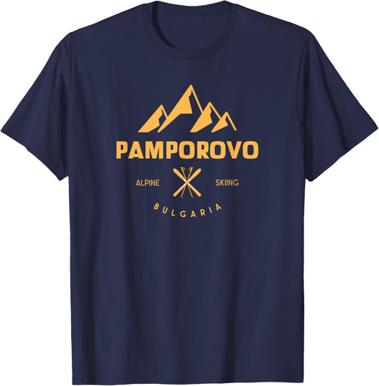 Pamporovo Bulgaria T-Shirt - T-Shirt | Navy