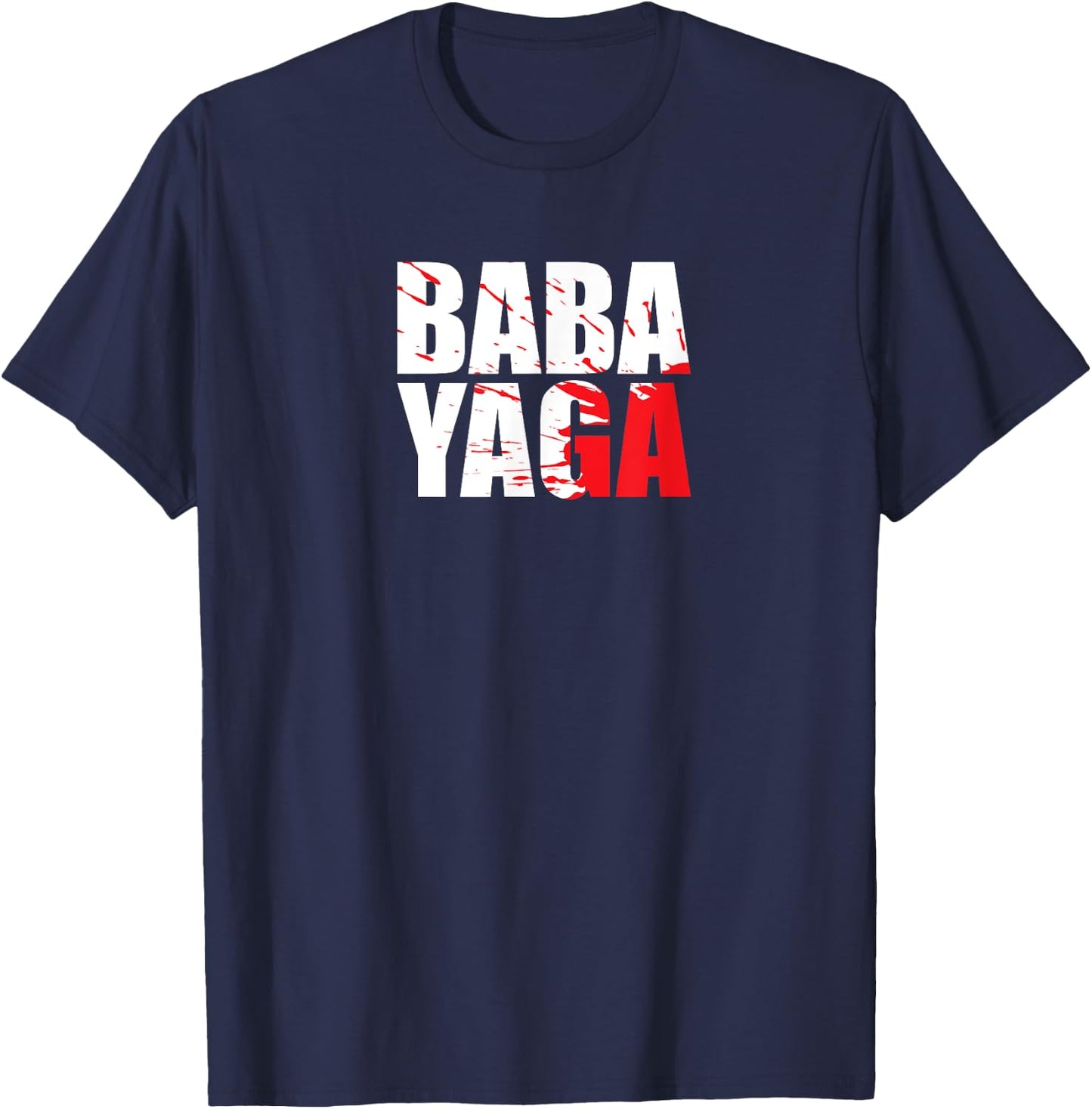 Action film lovers Baba Yaga gear T-Shirt - T-Shirt | Navy