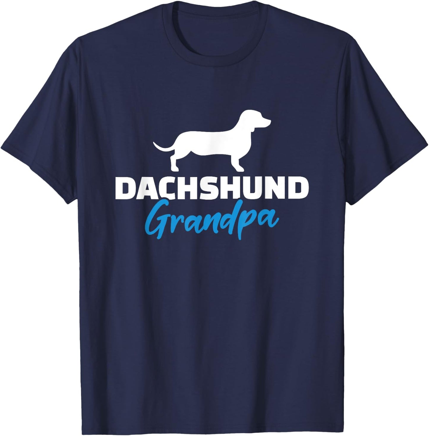 Dachshund Grandpa T-Shirt - T-Shirt | Navy