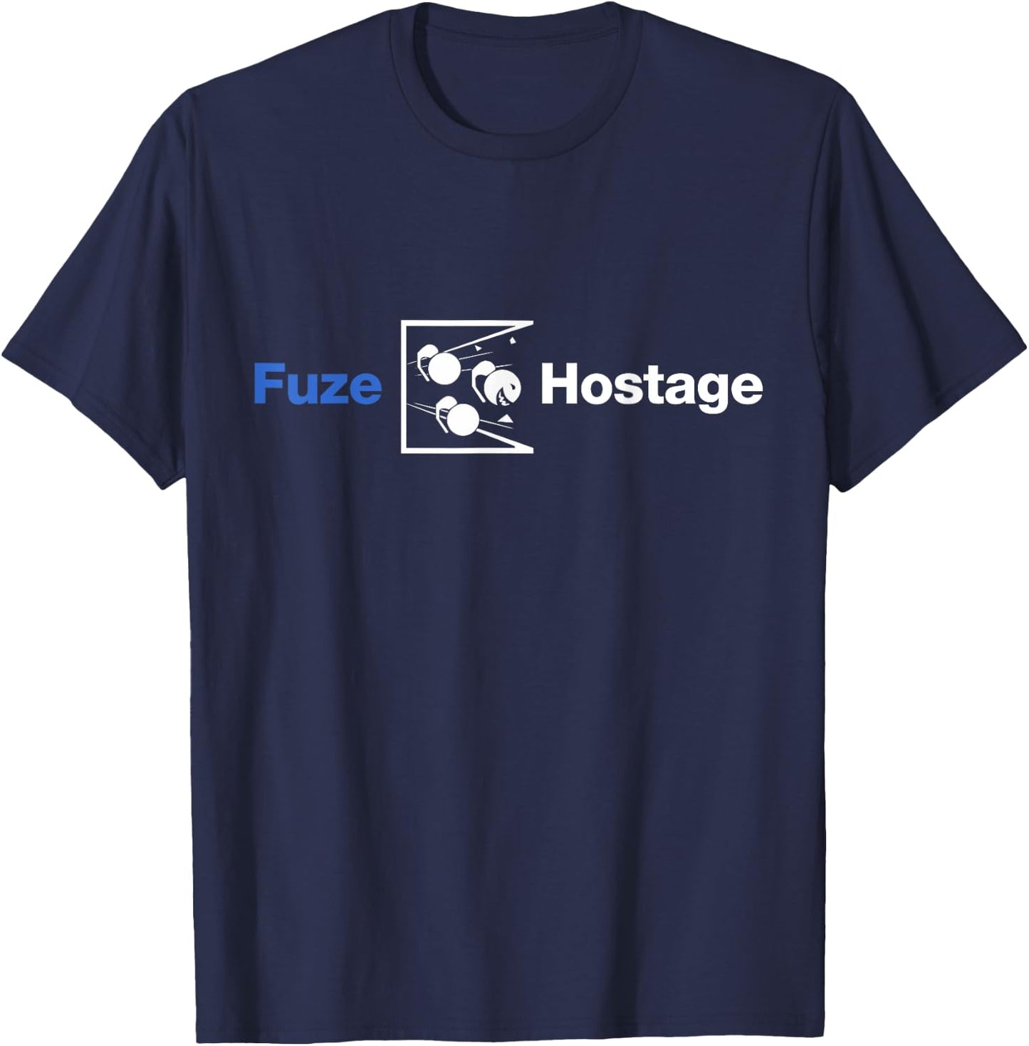 Fuze Hostage - Funny Gaming Shirt T-Shirt - T-Shirt | Navy