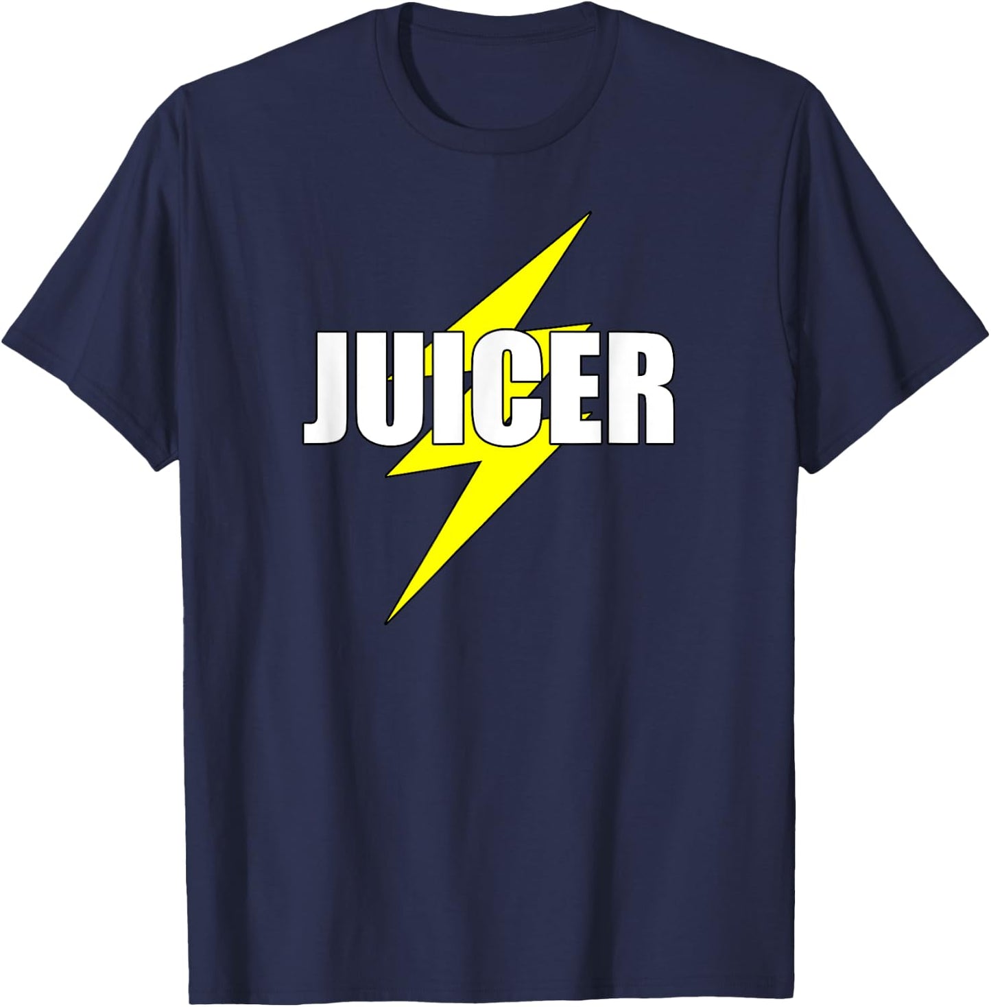 "Juicer" Electrician Gaffer Film Production Business T Shirt T-Shirt - T-Shirt | Navy