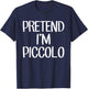 Pretend I'm Piccolo Costume Family Lazy Easy Halloween T-Shirt - T-Shirt | Navy