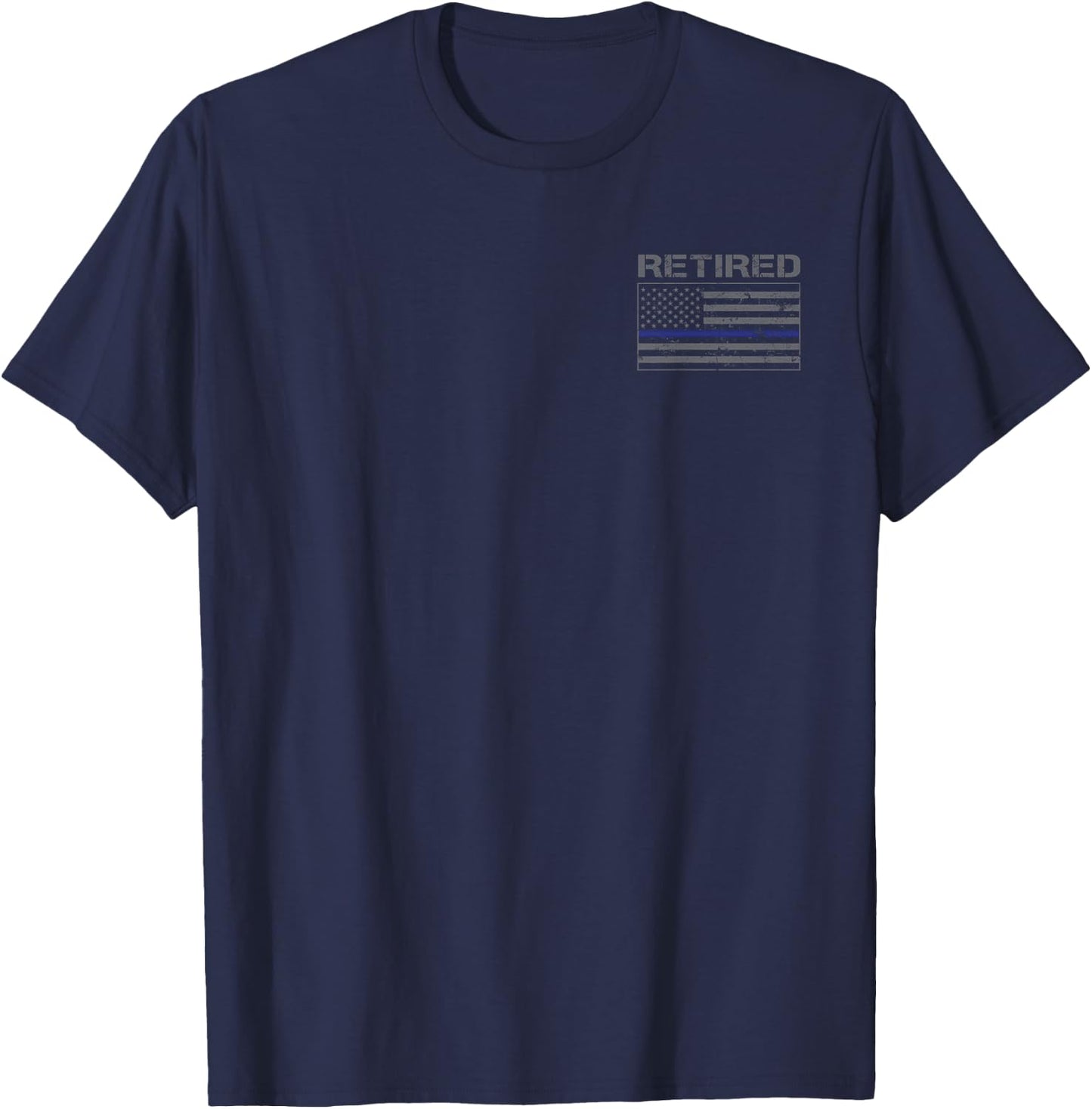 Retired Deputy Sheriff T Shirt My Duty Never Ends T-Shirt - T-Shirt | Navy