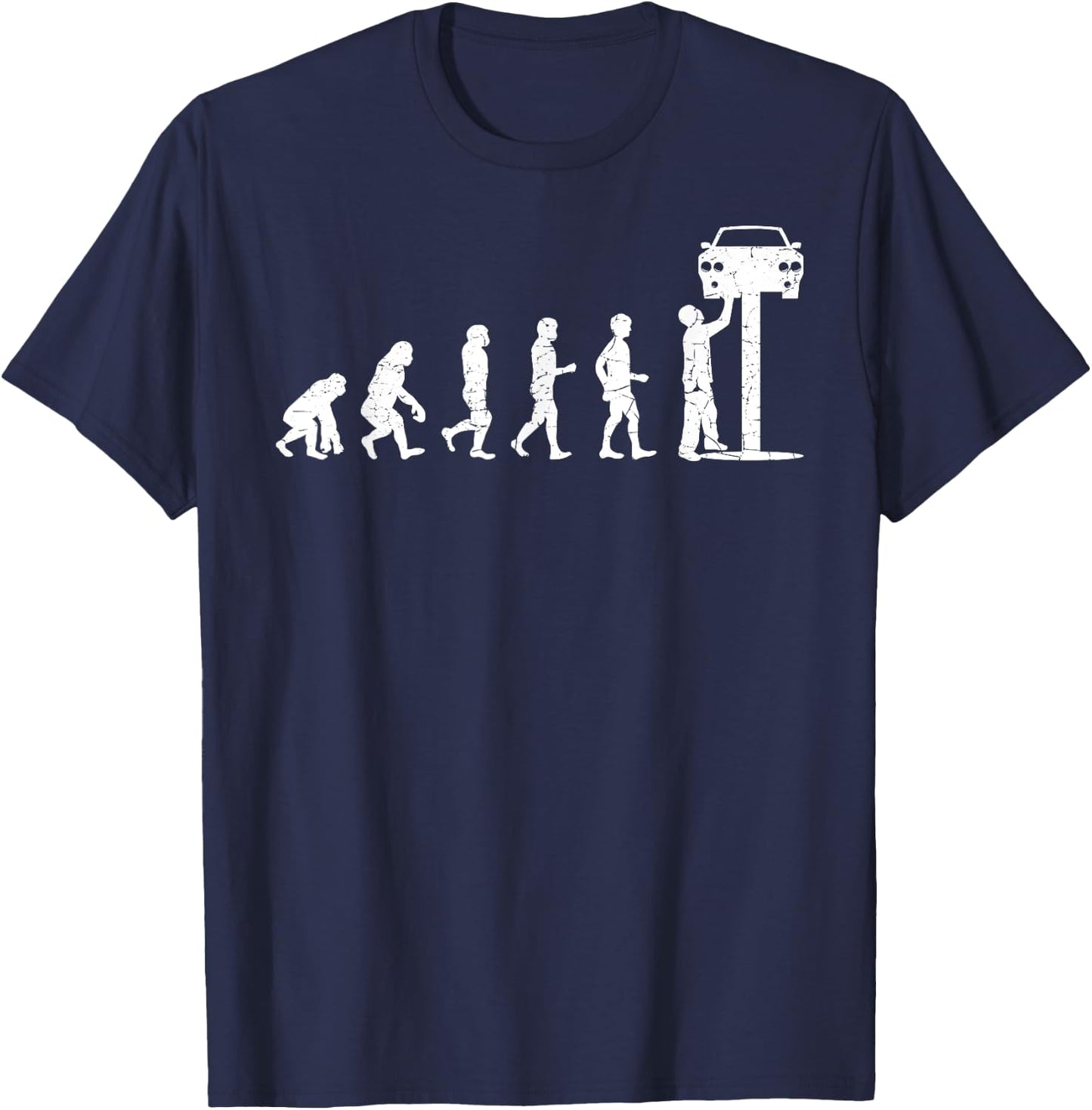 Car Mechanic Car Screwdriver Tuner Evolution T-Shirt - T-Shirt | Navy