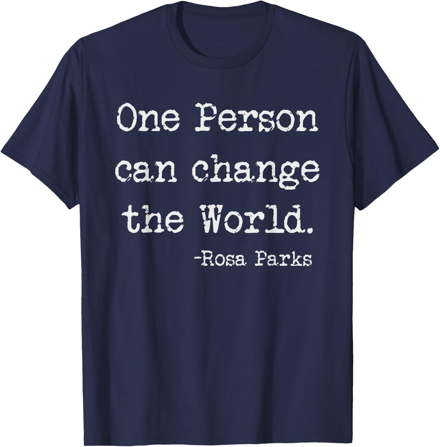 Equality Rosa Freedom Civil Rights Parks Afro Gift T-Shirt - T-Shirt | Navy