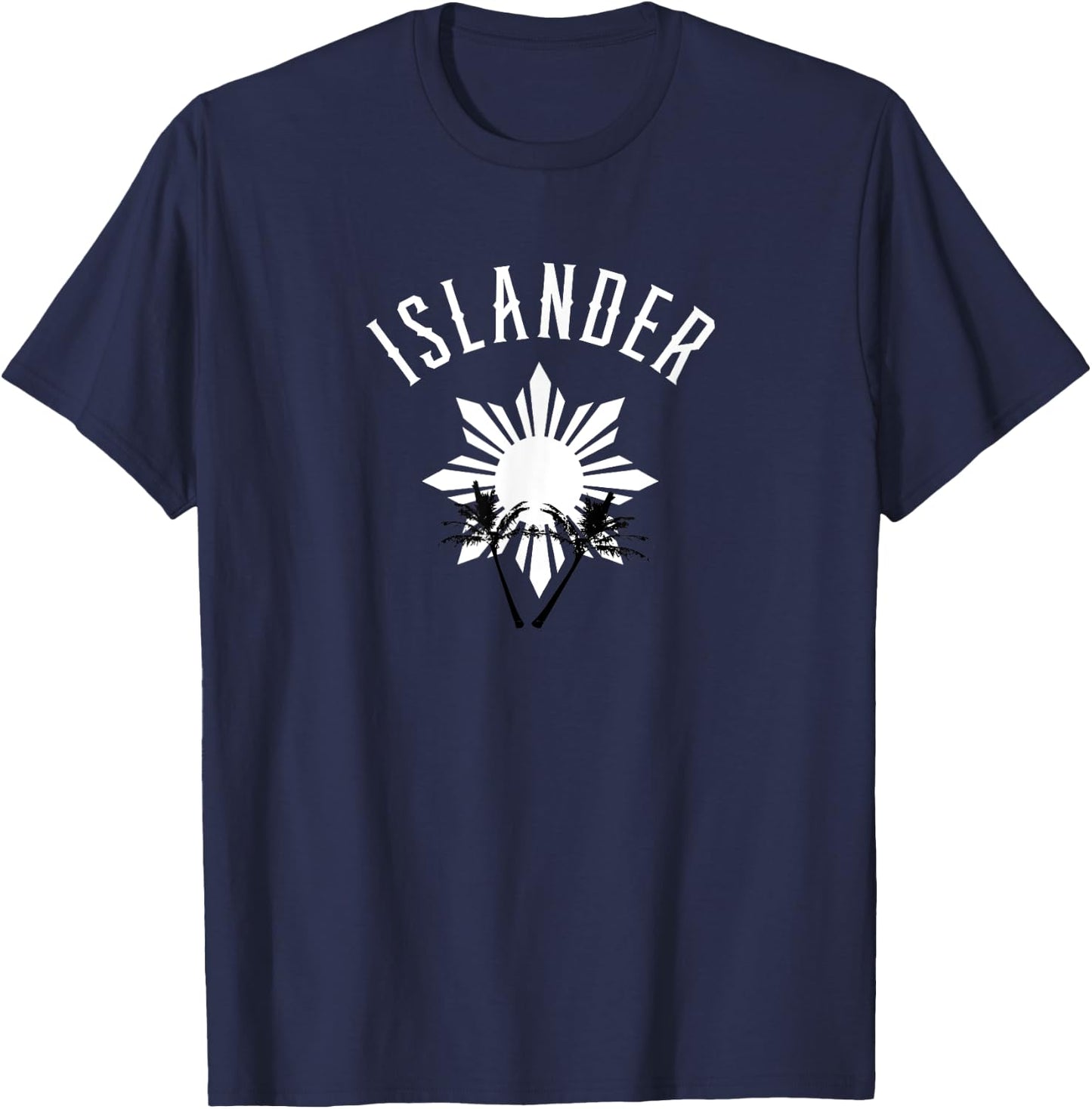 Filipino Heritage T Shirt - Hawaiian Polynesian Islander T-Shirt - T-Shirt | Navy
