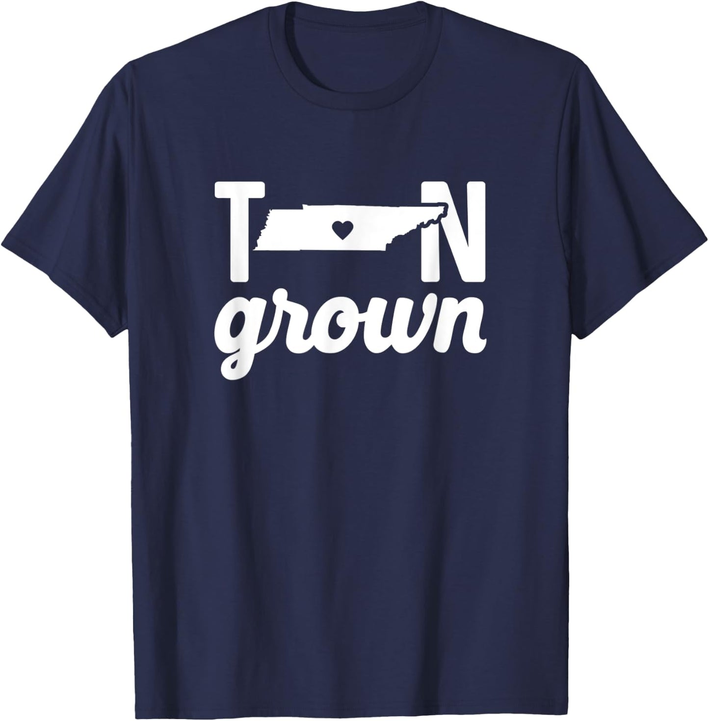 Tennessee Cute TN State Grown Home Gift T-Shirt - T-Shirt | Navy