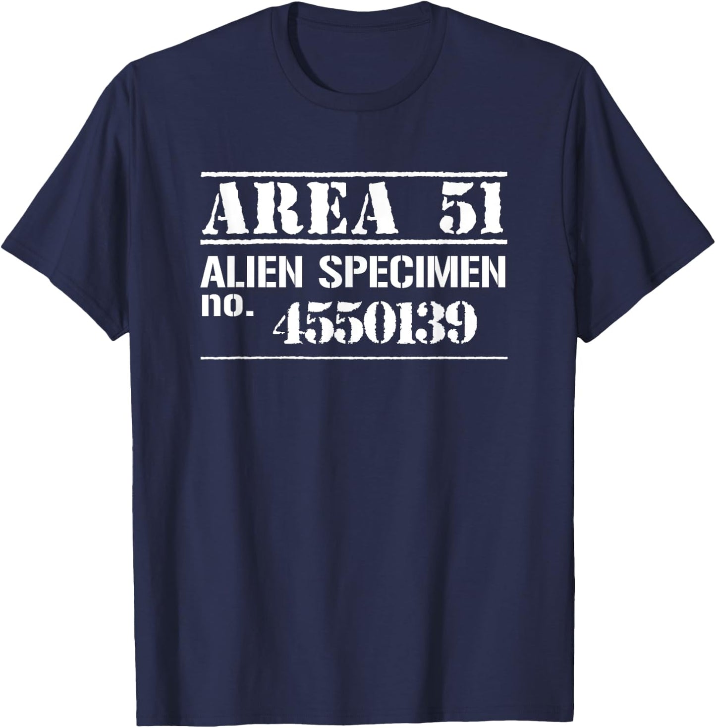 Funny Area 51 Escaped Alien Halloween Costume T-Shirt - T-Shirt | Navy
