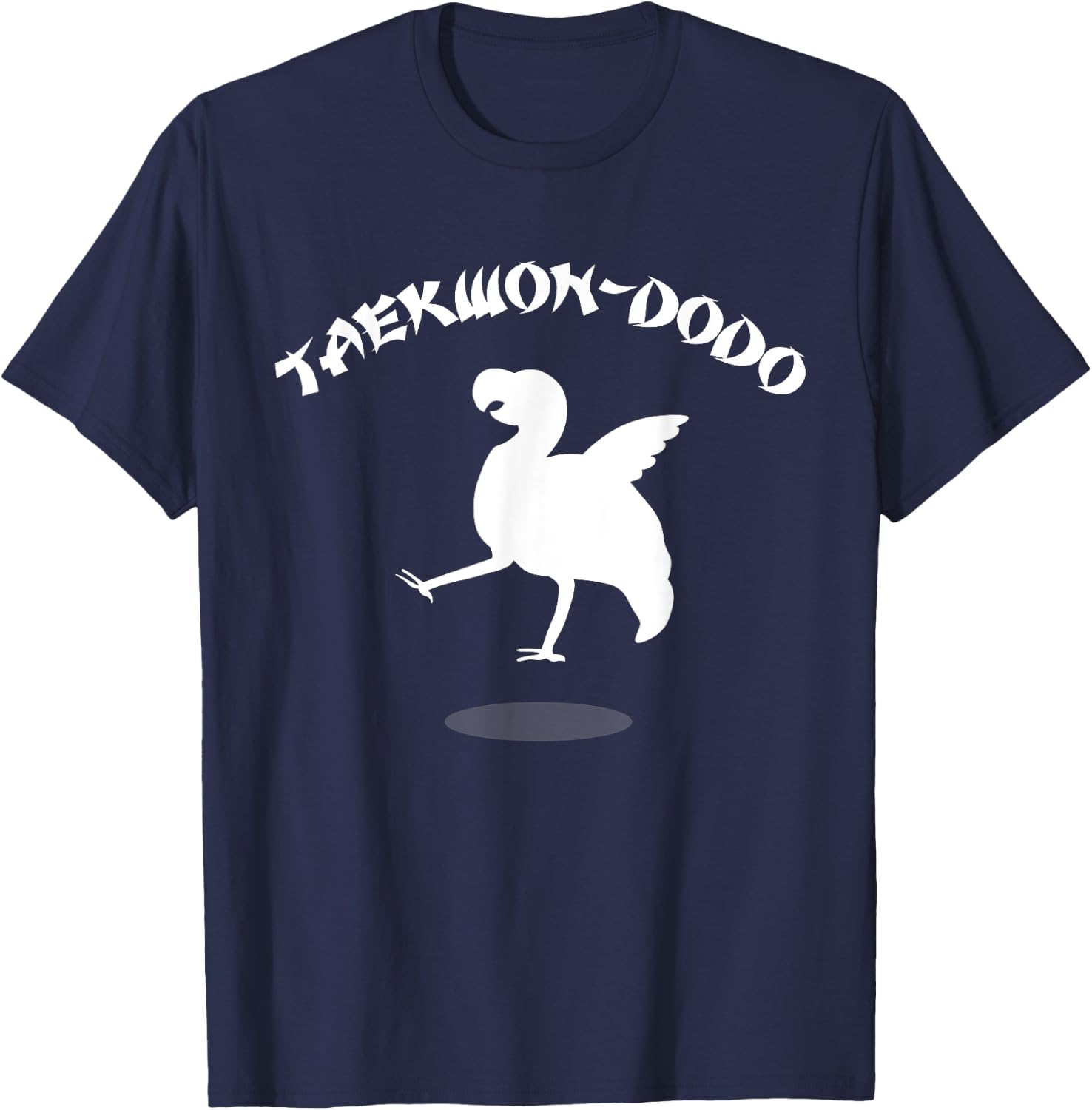 Taekwondo Shirt, DoDo Bird, Tae Kwon Do Martial Arts T-Shirt - T-Shirt | Navy