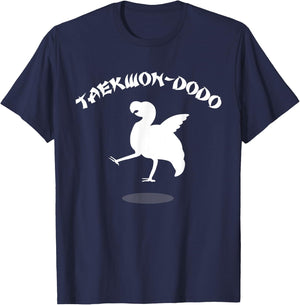 Taekwondo Shirt, DoDo Bird, Tae Kwon Do Martial Arts T-Shirt - T-Shirt | Navy