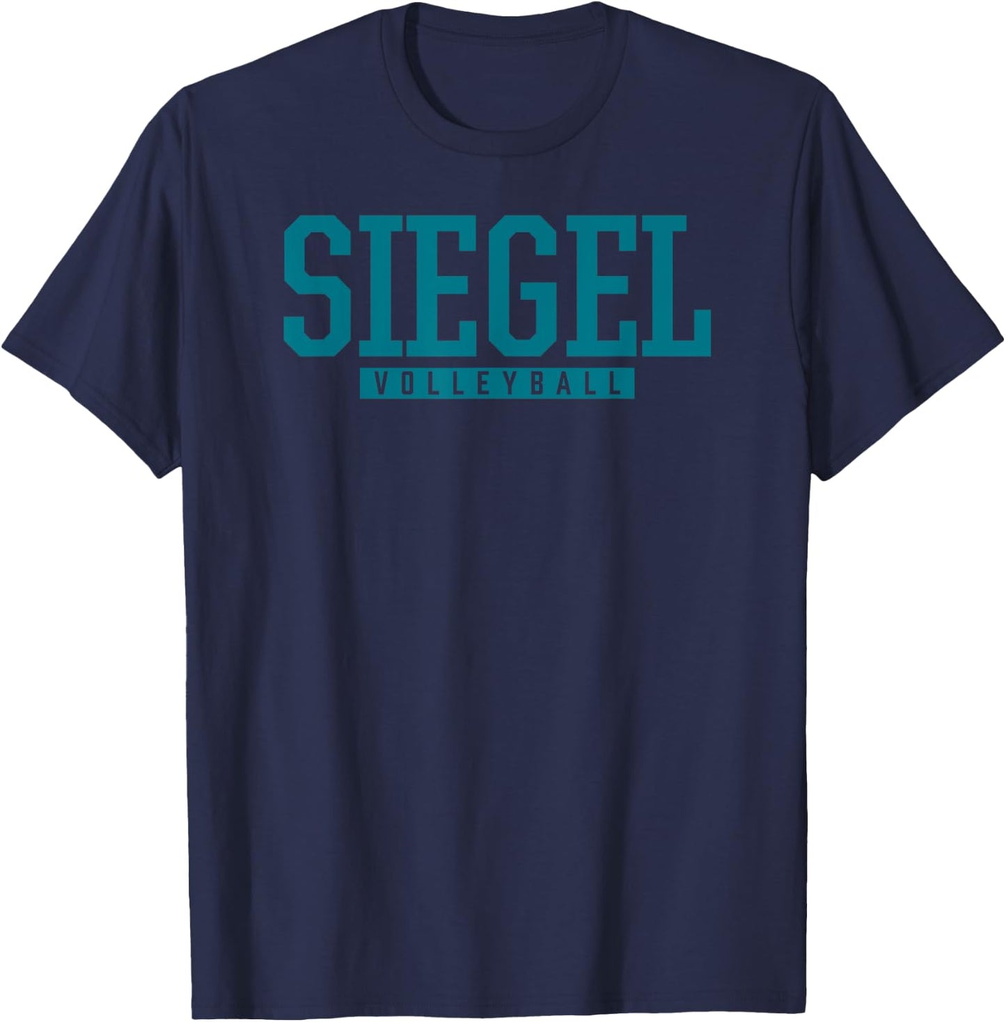 Siegel High School Volleyball T-Shirt - T-Shirt | Navy