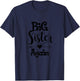 Big sister again shirt - Older daughter sibling gift T-Shirt - T-Shirt | Navy
