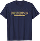 Cuthbertson High School Volleyball T-Shirt - T-Shirt | Navy