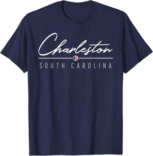 Charleston SC T-Shirt - T-Shirt | Navy