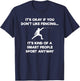 Fencing - Funny Fencer Smart People T-Shirt - T-Shirt | Navy