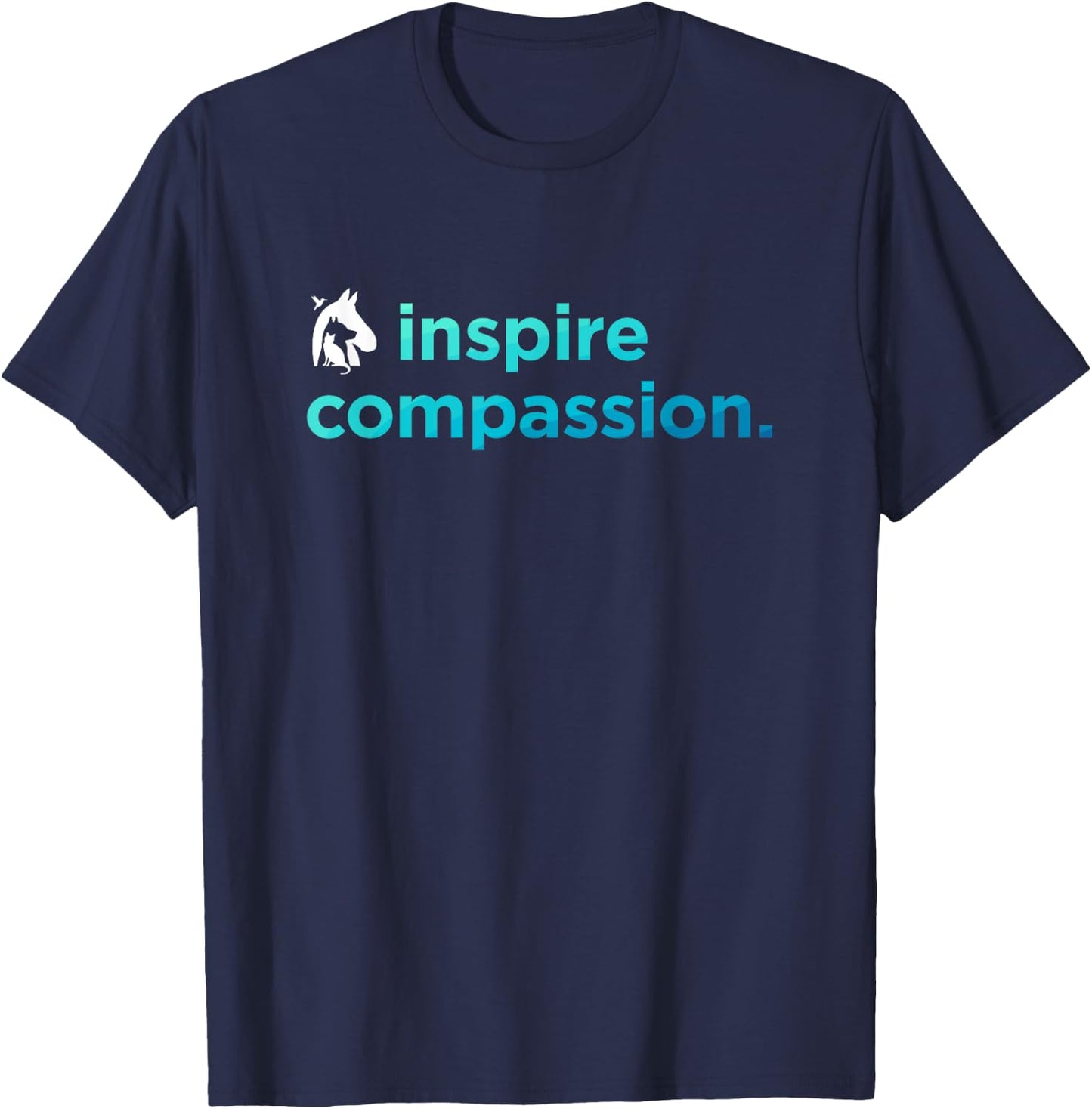 Inspire Compassion T-Shirt - T-Shirt | Navy