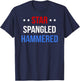 Funny 4th of July Star Spangled Hammered Shirt Women Men T-Shirt - T-Shirt | Navy