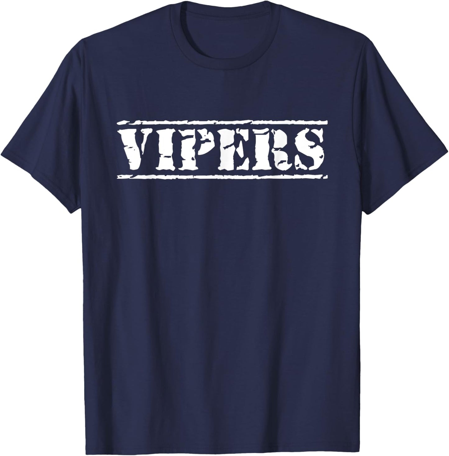 Go Vipers Football Baseball Basketball Cheer Team Fan Spirit T-Shirt - T-Shirt | Navy