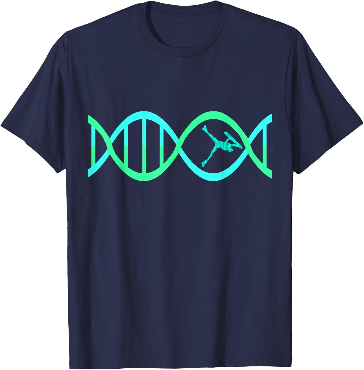 Bodyboarder DNA Bodyboarding Genetic Watersport T-Shirt - T-Shirt | Navy