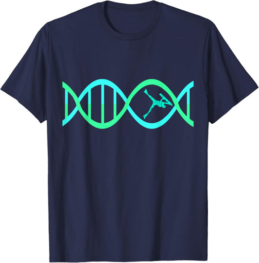 Bodyboarder DNA Bodyboarding Genetic Watersport T-Shirt - T-Shirt | Navy