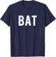 Bat Shit or Batshit Crazy Matching couple Halloween costume T-Shirt - T-Shirt | Navy