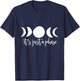 It's just a phase moon phases shirts moonchild T-Shirt - T-Shirt | Navy
