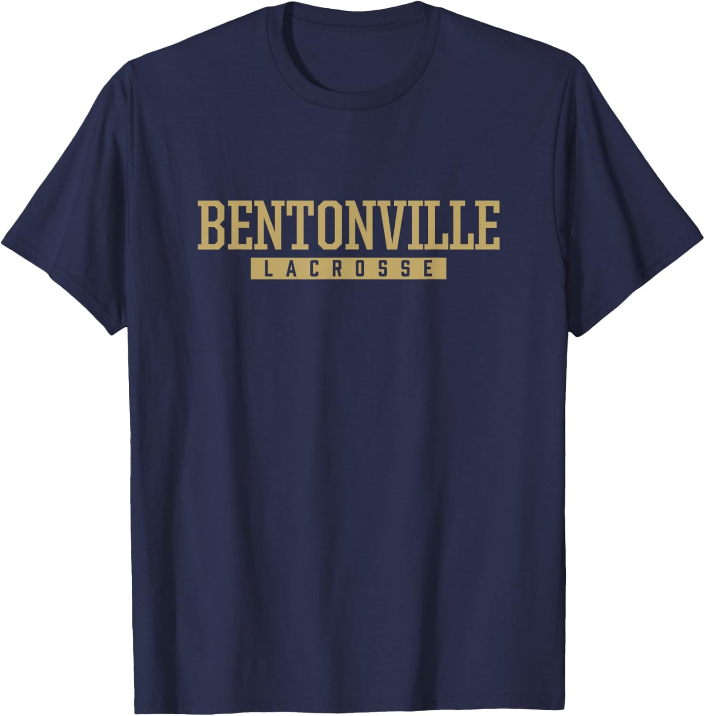 Bentonville High School Lacrosse T-Shirt - T-Shirt | Navy