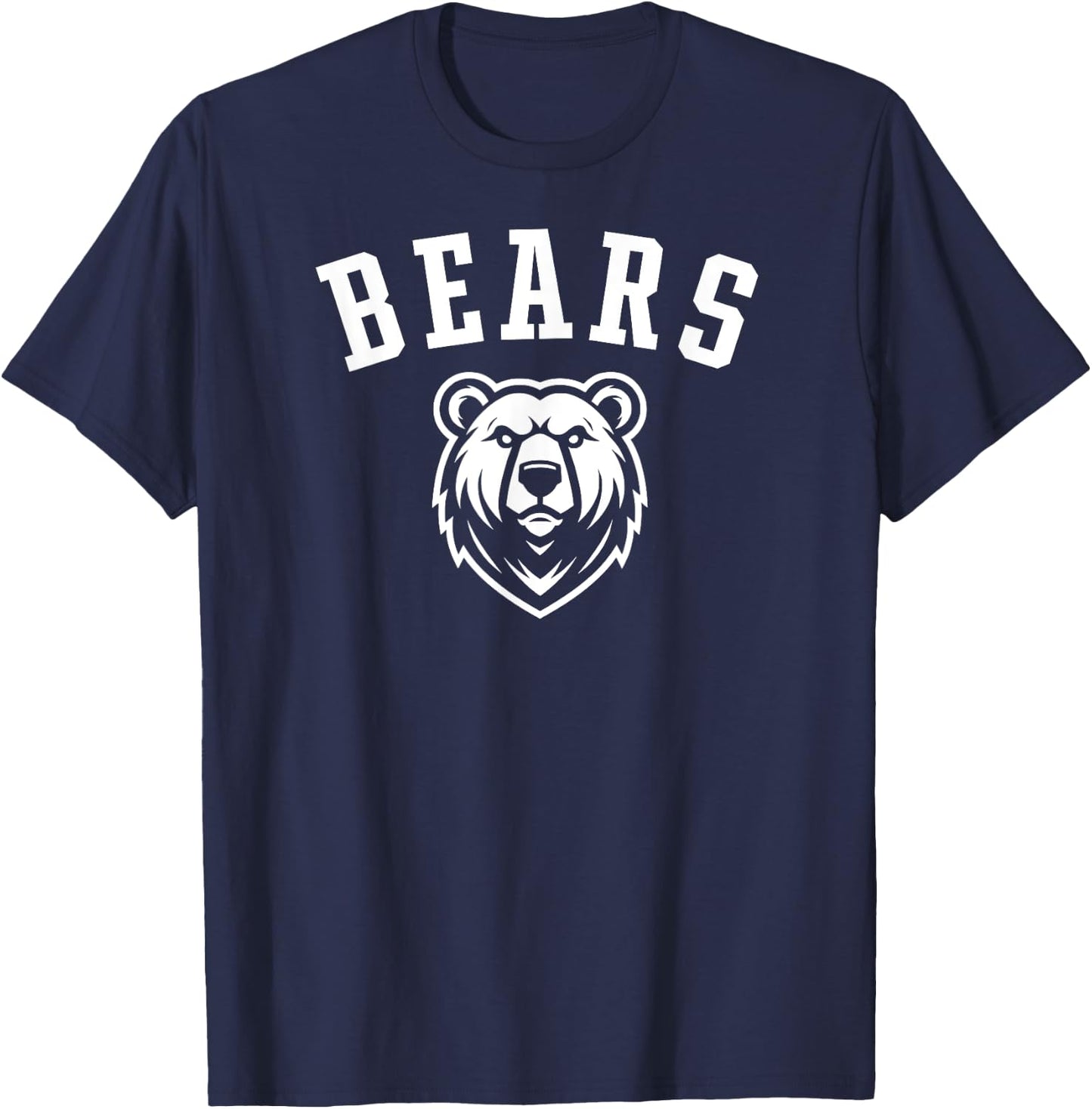 Bears Mascot for Players and Fans T-Shirt - T-Shirt | Navy