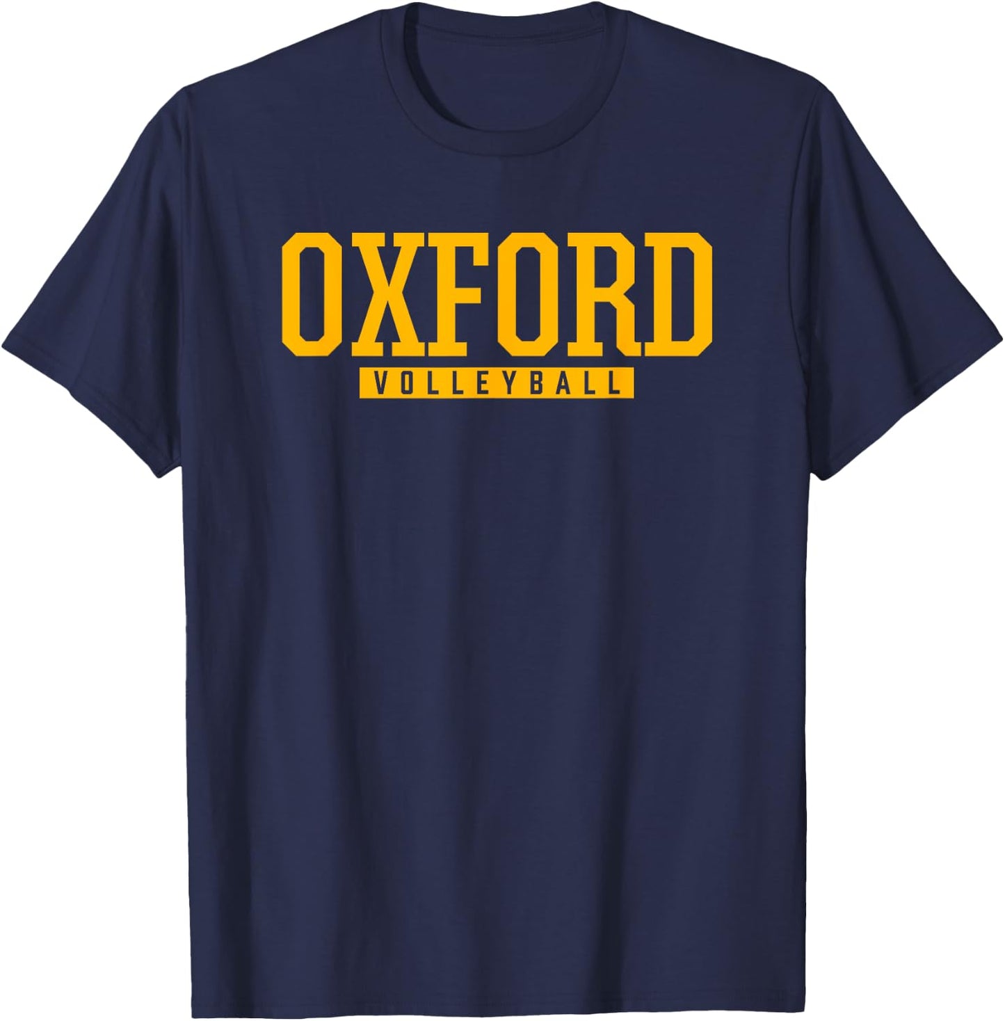 Oxford High School Volleyball T-Shirt - T-Shirt | Navy