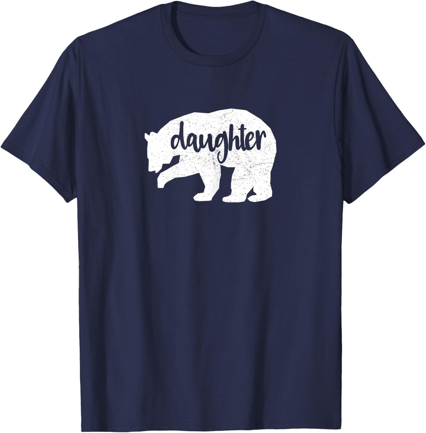 DAUGHTER BEAR Family Kids T-Shirt - T-Shirt | Navy