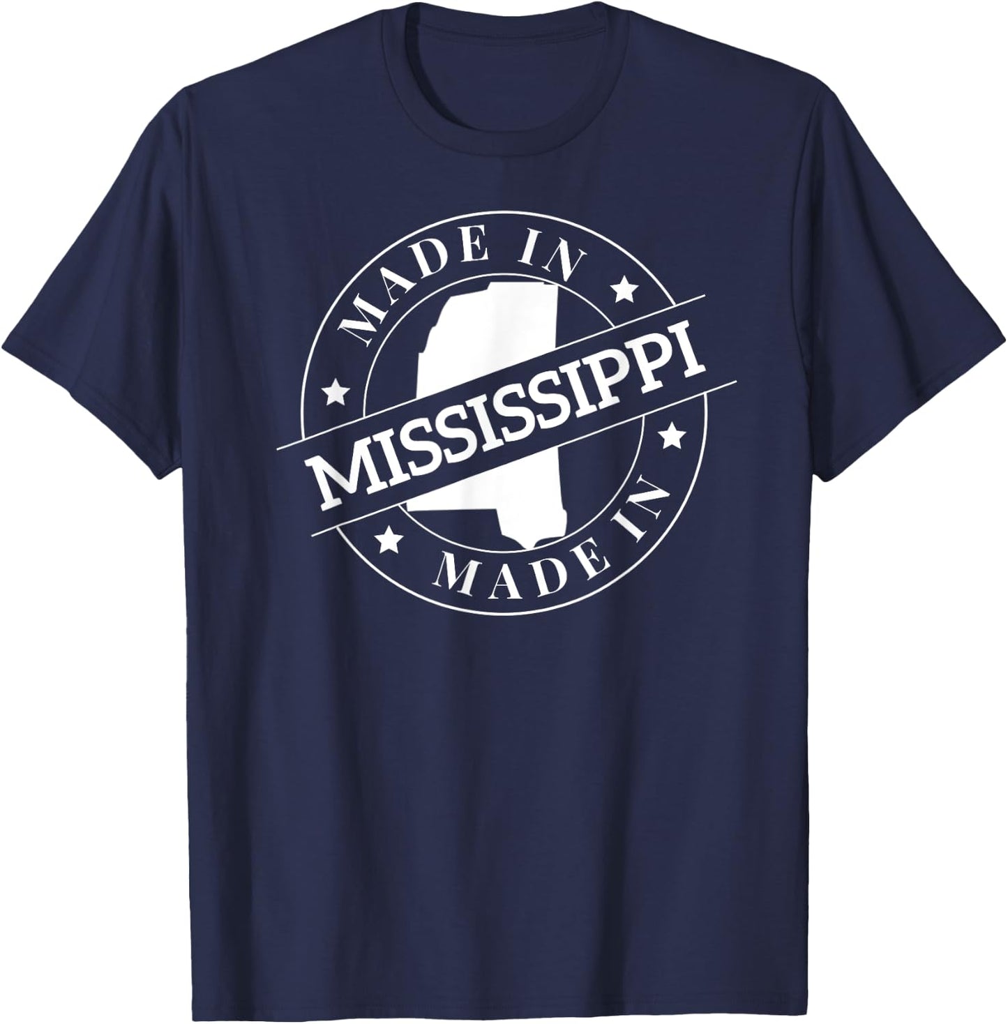 Made In Mississippi T-Shirt - T-Shirt | Navy
