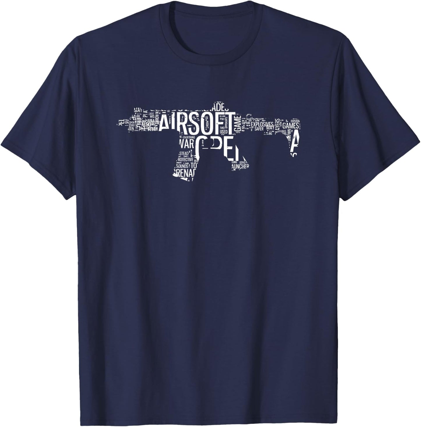 Funny Airsoft - Pellet Gun -Shooting Sport Gift T-Shirt - T-Shirt | Navy
