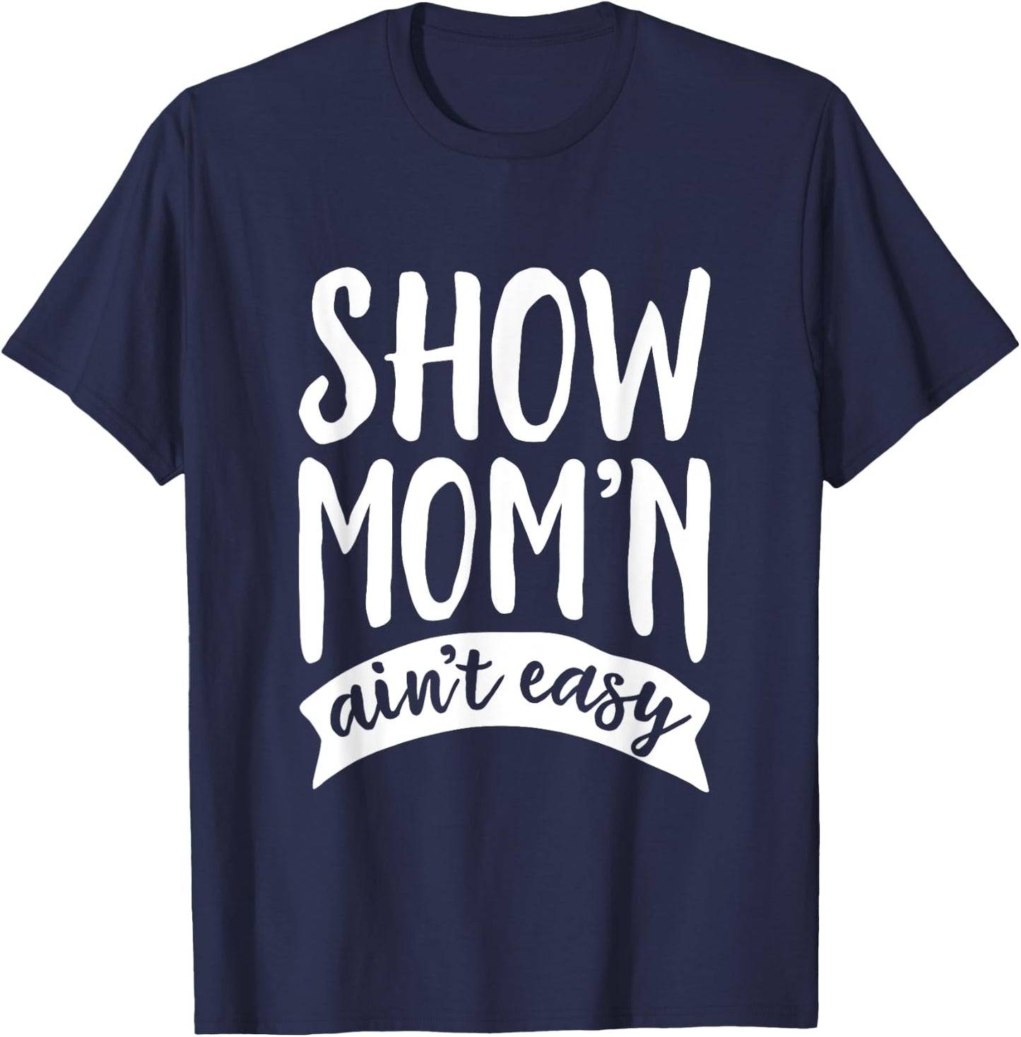 Funny Livestock Show Mom Shirt T-Shirt - T-Shirt | Navy