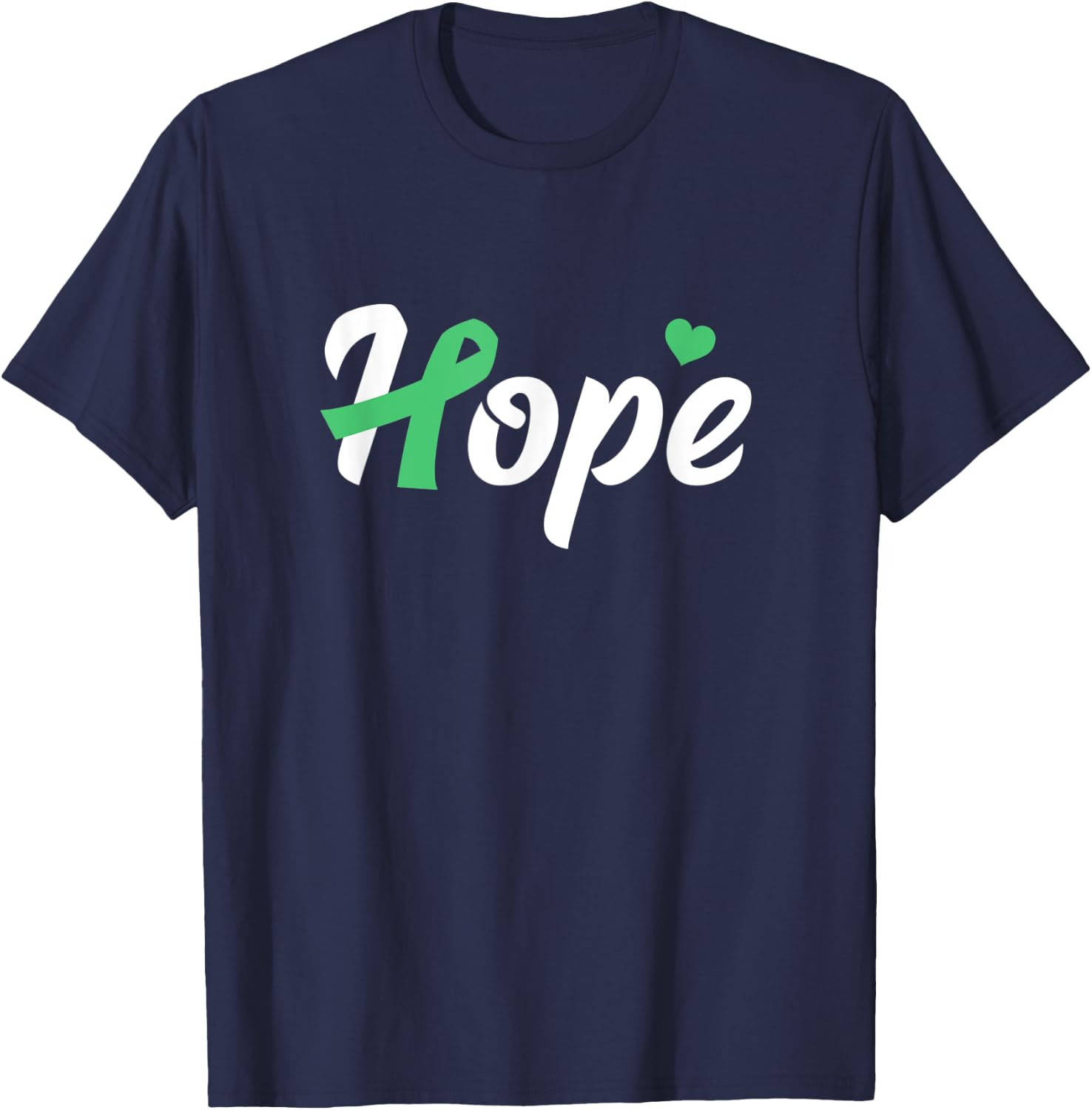 Liver Cancer Awareness T-Shirt - T-Shirt | Navy