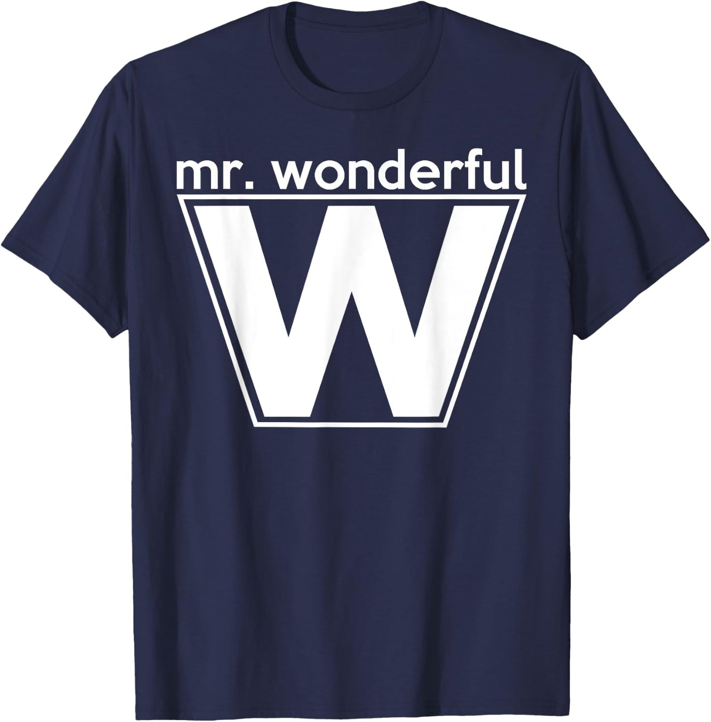 Mr Wonderful For Father's Day T-Shirt - T-Shirt | Navy