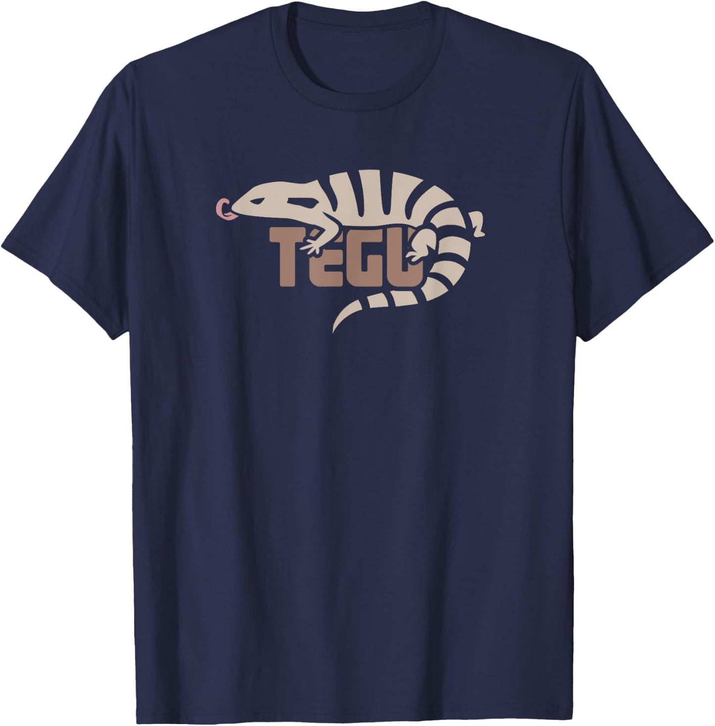 Pet Tegu / Cool Tegus Reptile Lizard Gift T-Shirt - T-Shirt | Navy