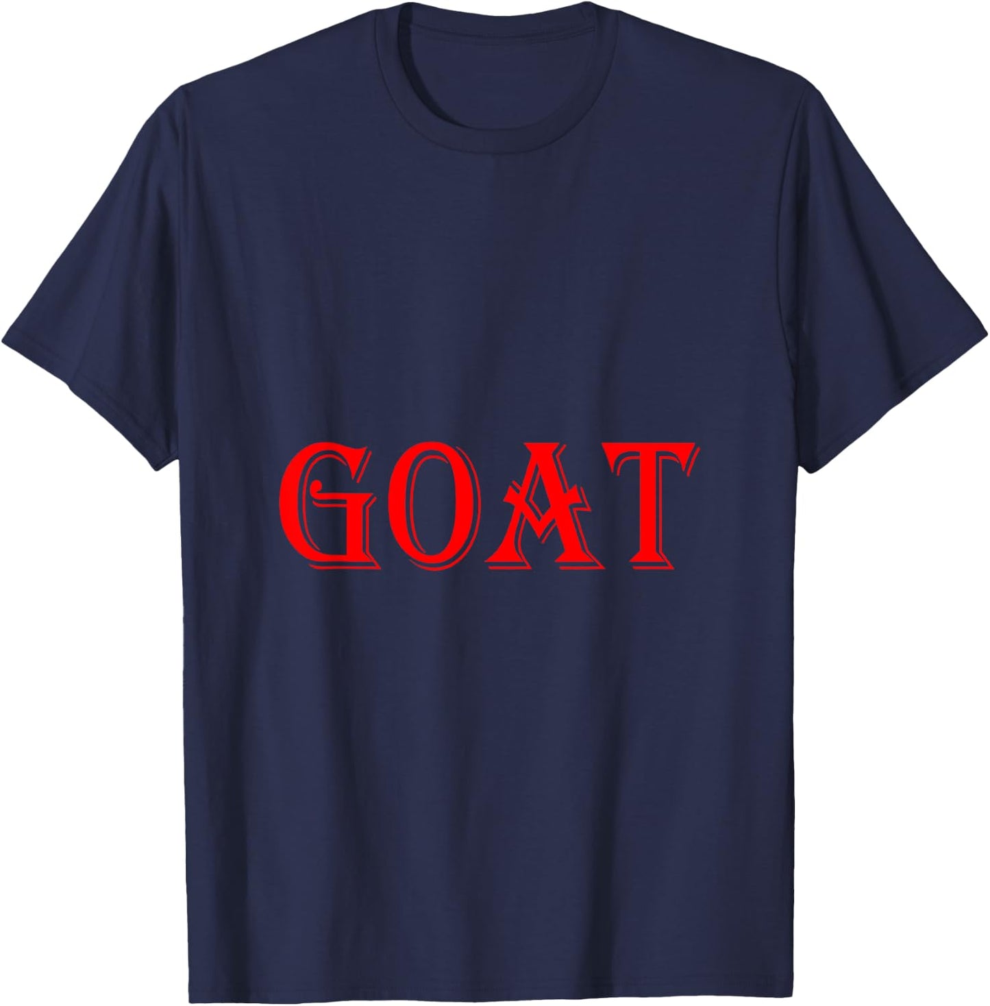 The GOAT design T-Shirt - T-Shirt | Navy