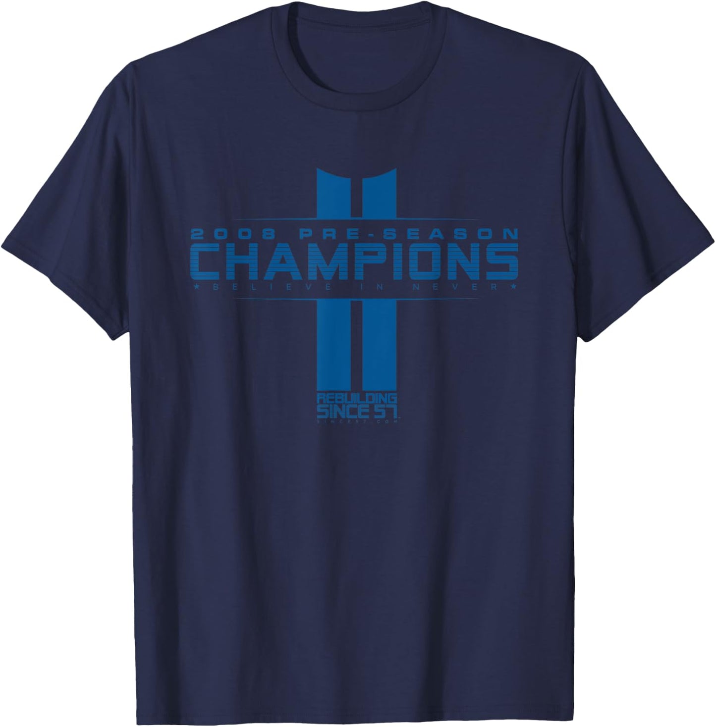 2008 Pre Season Champs T-Shirt - T-Shirt | Navy