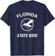 Funny Florida State Bird Mosquito T Shirt T-Shirt - T-Shirt | Navy