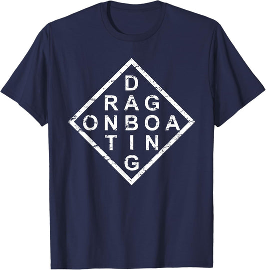 Stylish Dragon Boating T-Shirt - T-Shirt | Navy