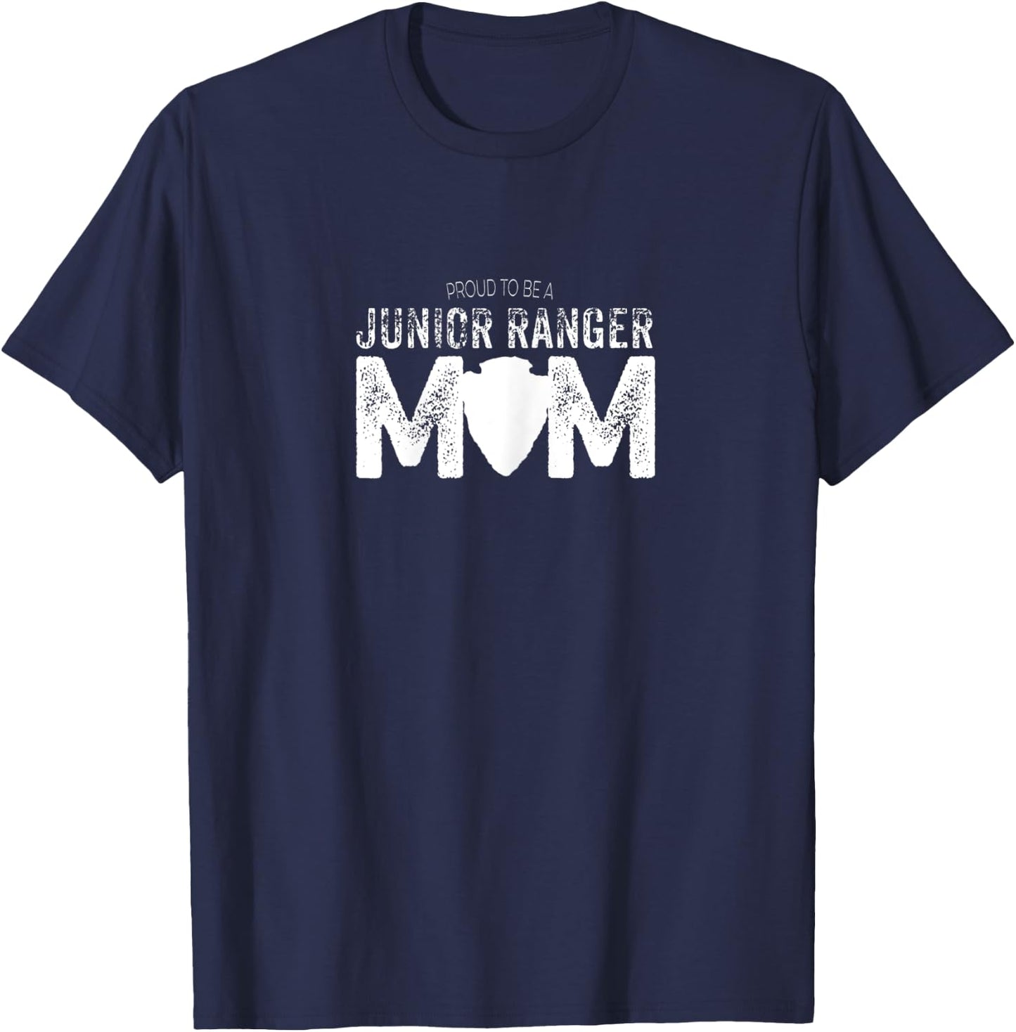 Junior Ranger Mom - National Parks inspired design T-Shirt - T-Shirt | Navy