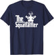 The Squatfather Workout Shirt Women Funny Weight Gym T-Shirt - T-Shirt | Navy