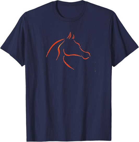 Arabian Horse Lovers T-Shirt - T-Shirt | Navy