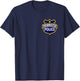 Thermostat Police Pocket Funny Dad's Birthday Father's Day T-Shirt - T-Shirt | Navy